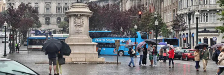Más notícias: chuva e frio vão continuar no Porto nos próximos dias